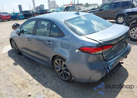 2020 Toyota Corolla Xse z USA, uszkodzony, nr VIN 5YFT4RCE6LP005906